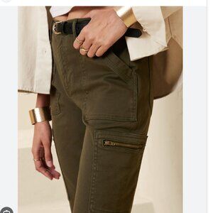 Banana Republic Skinny Utility Jean in Camo Green